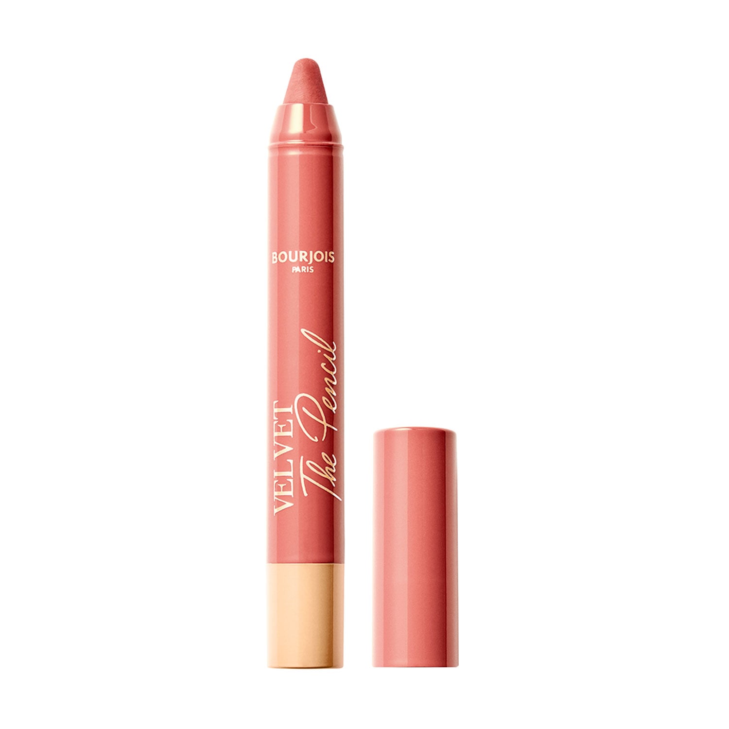 Матова помада-олівець для губ Bourjois Velvet The Pencil Lipstick 01 Nudifull, 1.8 г